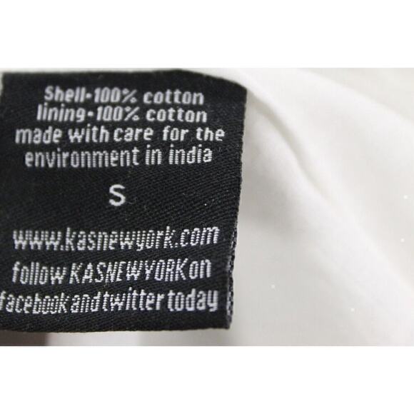 KAS New York Women's S Heavy Beaded Neck Brightly Colored Boho Cruise Dress - Picture 6 of 6